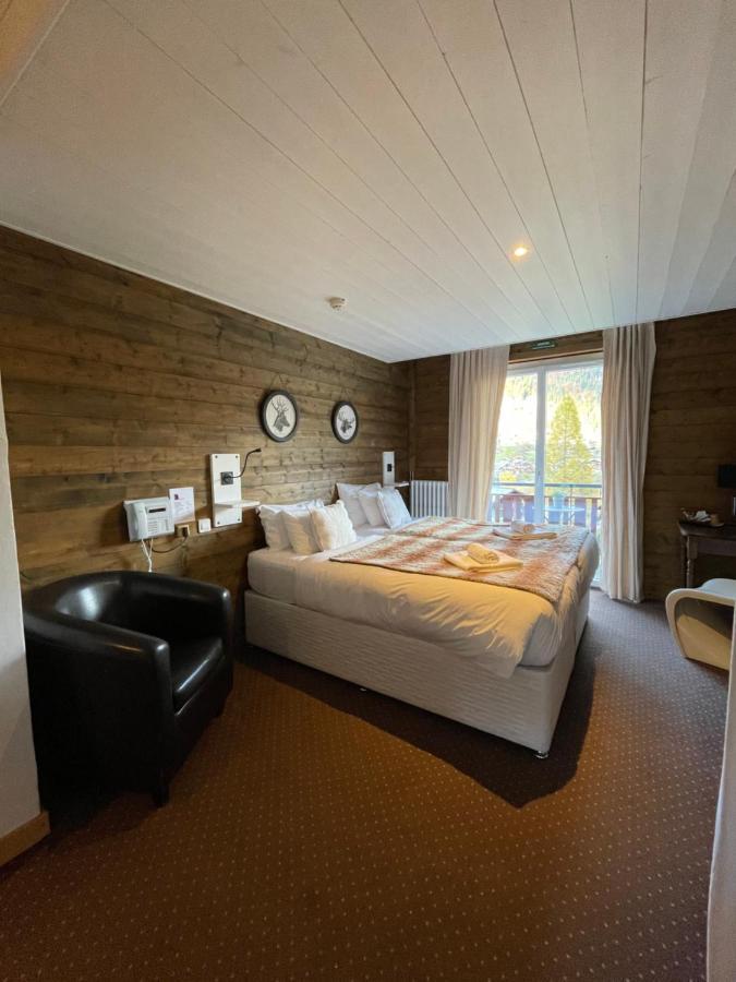 Hotel La Chaumiere Morzine Buitenkant foto