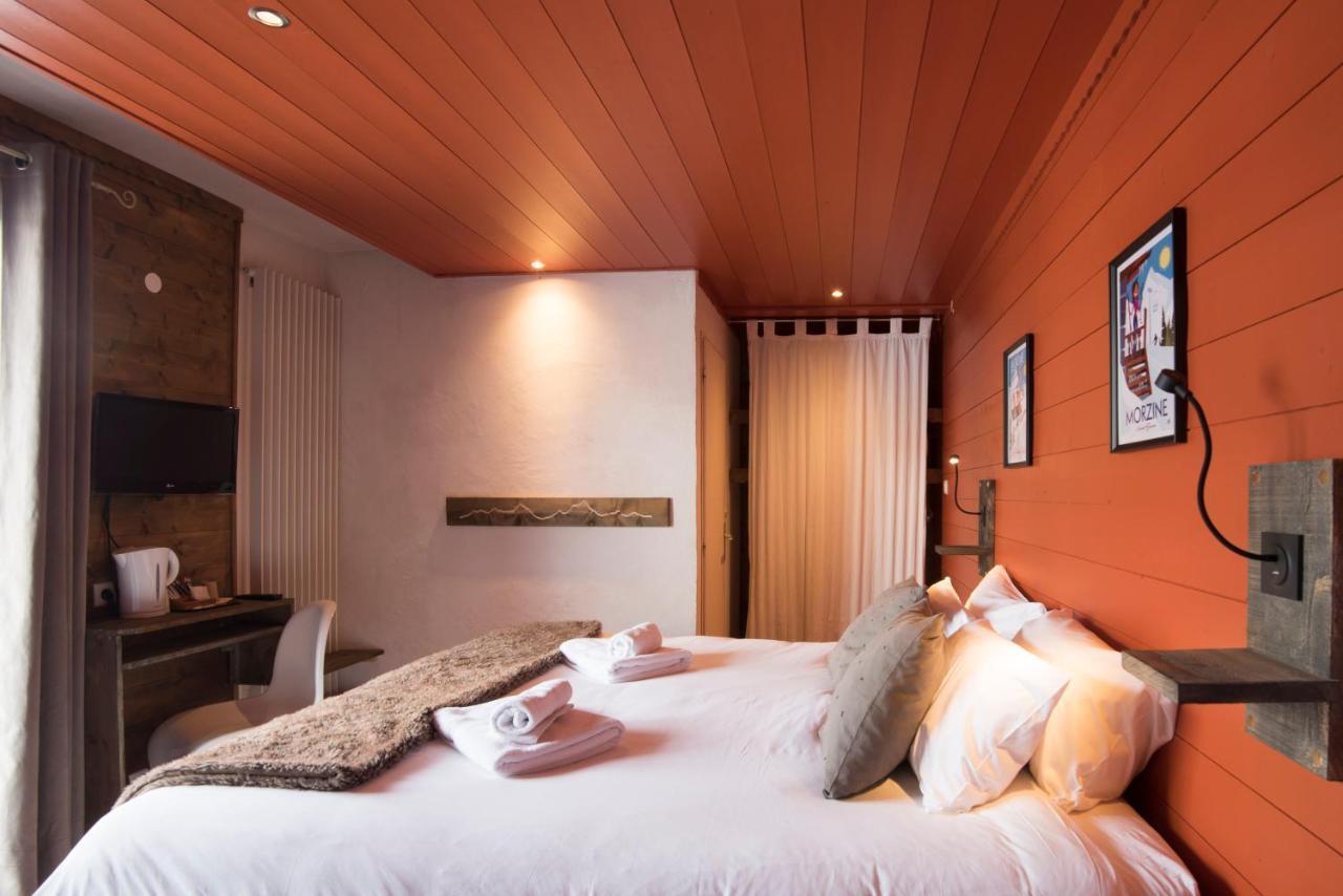 Hotel La Chaumiere Morzine Buitenkant foto