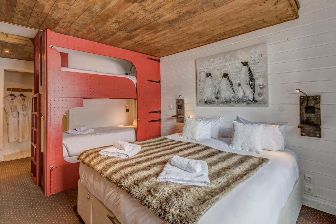 Hotel La Chaumiere Morzine Buitenkant foto
