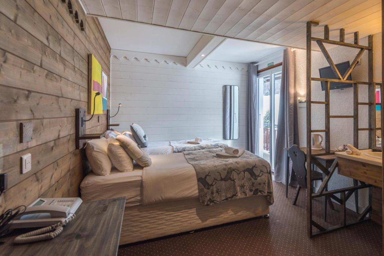 Hotel La Chaumiere Morzine Buitenkant foto