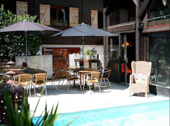 Hotel La Chaumiere Morzine Buitenkant foto