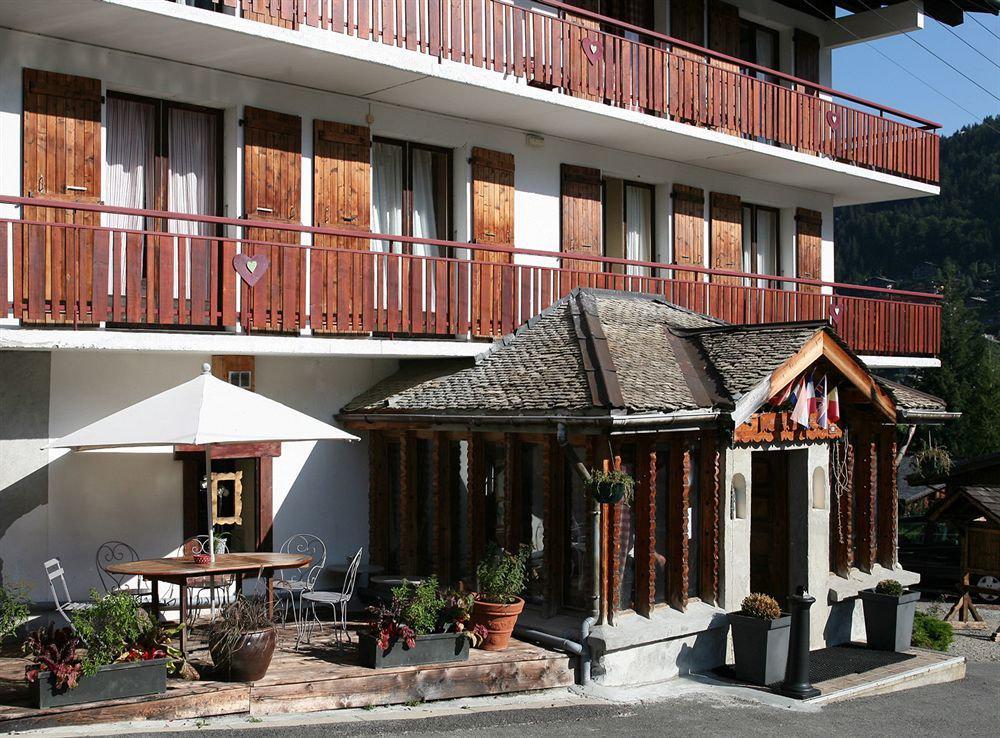 Hotel La Chaumiere Morzine Buitenkant foto